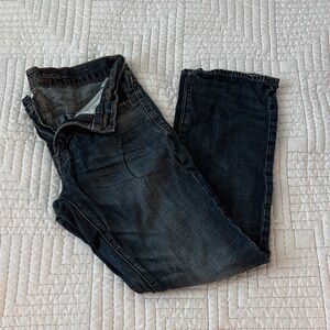 Men's AE Dark Blue slim straight jeans 28x30